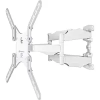 OEM Drehbare TV-Wandhalterung für 37-70 Zoll, weiß, kantelbar