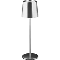 Müller-Licht LED-Akku-Tischleuchte Holly, 3 W, 300 lm, silber