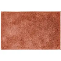 Andiamo Badematte "Florida", braun (rost), H:23mm, Polyester, Badematten, Badematte, Uni Farben, besonders weich, auch als 2er Set erhältlich