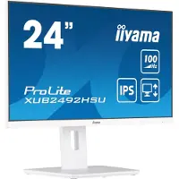 Iiyama XUB2492HSU-W6, 60,5 cm (23.8"), 1920 x 1080 Pixel, Full HD, LED, 0,4 ms, Weiß