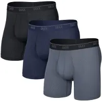 Saxx Quest Quick-dry Mesh Boxershorts 3 Einheiten