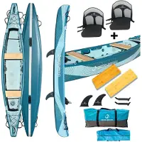 Spinera Molveno 430+kanu Bench Package Set Aufblasbares Kajak