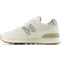 New Balance für Damen. WL574V2 Leder Turnschuhe 574 weiß (36), Wohnung, Schnürsenkel, Lässig