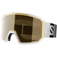 Salomon Herren Skibrillen He/Uni GOGGLES S/VIEW 3 ACCESS WHITE/Gold