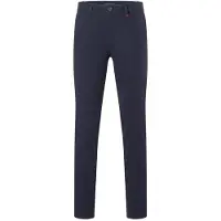 MAC Stoffhose "Traveller", Herren, Gr. 30, Länge 34, blau (midnight blau), Web, Obermaterial: 62% Polyester, 33% Viskose, 5% Elasthan, unifarben, slim fit knöchellang, Hosen Stoffhose