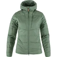 Fjällräven - Women's Keb Padded Hoodie - Kunstfaserjacke Gr L grün