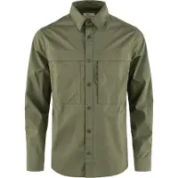Fjällräven - Abisko Trail Shirt L/S - Hemd Gr S oliv