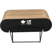 D & D David Pappwandregal - L - 60 x 29 x 24 cm - Braun/Schwarz