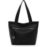 Suri Frey Shopper "Shopper SFY Debby", Damen, Gr. B/H/T: 44cm x 32cm x 14cm 0, schwarz (schwarz 100), Polyurethan, Taschen Shopper