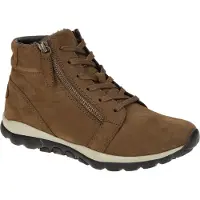 Gabor Comfort Damenschuhe Schnürstiefel Braun Freizeit