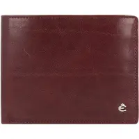 Esquire Leder Geldbörse Toscana Leather Wallet Coffee braun