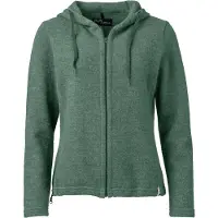 Mufflon - Women's Kalea - Merinohoodie Gr L oliv