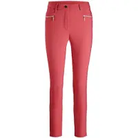 Goldner Lange Schlupfhose BELLA in rot | Gr.: 46