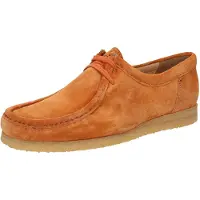 Sioux Schnürschuh "Tils grashopper 001", Herren, Gr. 41.5 (UK 7 1/2), orange, Obermaterial: 100% Kalbsveloursleder CAVL. 100% Naturkautschuk NaRubber., Schuhe Schnürschuh
