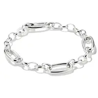 Thomas Sabo C1203-001-21 Damen Charm-Armband mit 3 Connect-Links 925 Silber