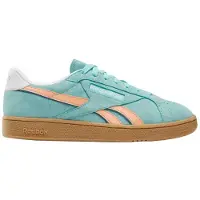 Reebok 1100000002199 CLASSIC "CLUB C GROUNDS UK", Mädchen, Gr. 42, blau (aiaqua, sunkissedorange, gum), Leder, Synthetik, Schuhe 1100000002199