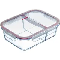 Westmark Glas-Frischhaltedose 570 ml, mit 2 separaten Fächern 23472270