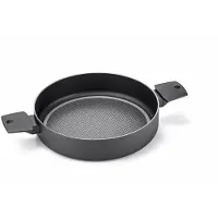 Moneta 0005550228, Rund, Sauteuse-Pfanne, Schwarz, Recy, Aluminium, 3,5 l