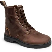 El naturalista Unisex. 25264C156005_012 Braune Lederstiefeletten N5264C (46), Wohnung, Schnürsenkel, Lässig