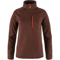 Fjällräven - Women's Övik Fleece Half Zip - Fleecepullover Gr M braun