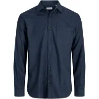 Jack & Jones Langarmhemd "JJECLASSIC MELANGE SHIRT L/S NOOS"