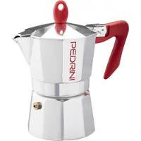 Pedrini Moka-Kanne Kaffettiera Brillant für 3 Tassen