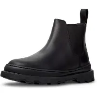 Camper für Damen. K400818-001 Brutus Lederstiefelette schwarz (35), Wohnung, Keine, Lässig