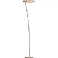 FISCHER&HONSEL GMBH LED Deckenfluter Sirko, dimmbar, creme / amber, für Wohn- / Esszimmer, Metall, Modern, LED Stehlampe