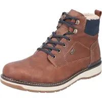 Rieker Herren Stiefeletten/ Winterboots Braun Kunstleder wasserfest Größe: 45