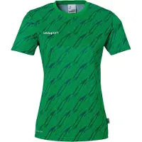 Uhlsport Trainingsshirt "Trainings-T-Shirt Progressive 28 Women", Damen, Gr. M, grün, Obermaterial: 100% Polyester Pol. recyc.., Shirts Trainingsshirt