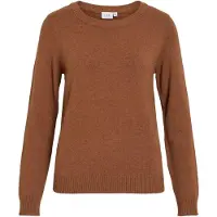 Vila Viril Rundhals Strickpullover