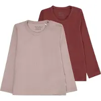 Minymo - Kid's Blouse L/S (2-Pack) - Longsleeve Gr 92 rosa