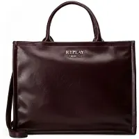 Replay Schultertasche Shoulder Bag Huckleberry weinrot