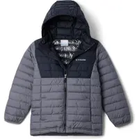 Columbia POWDER LITE II HOODED JACKET Grau