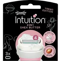 Wilkinson Sword Intuition 2in1 Soap & Shave Nourishing Rasierklingen 3 St.