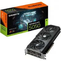 Gigabyte GeForce RTX 5050 Gaming OC 8G Grafikkarte - 8 GB GDDR6, 128bit, PCI-E 5.0, 2632MHz Core Clock, 2 x DP, 2 x HDMI, NVIDIA DLSS 4, GV-N5050GAMING OC-8GD