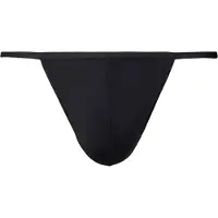 Hom Männer String Plume | Grösse: S | Farbe: Schwarz