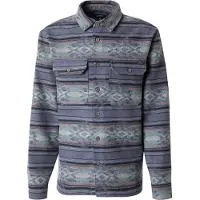 Billabong Flanellhemd "Offshore Jacquard Flannel", Herren, Gr. L, blau (ombre blau), Obermaterial: 100% Baumwolle., Hemden Flanellhemd