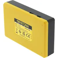PATONA USB Triple Ladegerät für Canon LP-E6