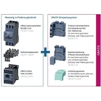 Siemens 3RA90127AA01 Starterpaket für einen Abzweig in Federzugtechnik mit Einspeisung