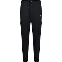 Nike Herren Trainingshose CLUB BB CARGO PANT FN3805-010 L - Black/Black/White - L