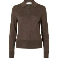 Selected Thea Langarm-polo