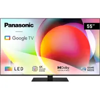 Panasonic TN-55W70AEZ, 139,7 cm (55"), 3840 x 2160 Pixel, LCD, Smart-TV, WLAN, Schwarz