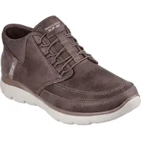 SKECHERS Slip-On Sneaker "SUMMITS" Schnürboots, Mid Cut Sneaker mit Hands Free Slip-Ins