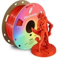 Polymaker CA3015 - Filament Panchroma PLA Silk Red 1.75 mm 1 kg
