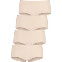 LASCANA Hipster , Damen, Gr. 48/50, beige (champagner), Obermaterial: 95% Baumwolle, 5% Elasthan, unifarben, Unterhosen Hipster, aus elastischer Baumwolle, Topseller