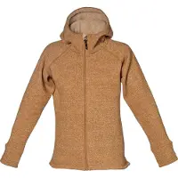 Isbjörn of Sweden - Shaun Hoodie Teens - Wolljacke Gr 158/164 orange/beige