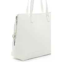 Suri Frey Shopper "Shopper SFY Debby", Damen, Gr. B/H/T: 38cm x 32cm x 14cm 0, weiß (weiß 300), Polyurethan, Taschen Shopper