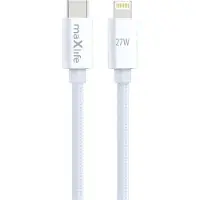 MaXlife 27W Schnell-Ladekabel USB-C - Lightning 2m