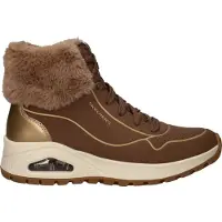 SKECHERS für Damen. 167993 Turnschuhe Uno Rugged Fall Shimmer braun (40), Wohnung, Reißverschluss, Lässig